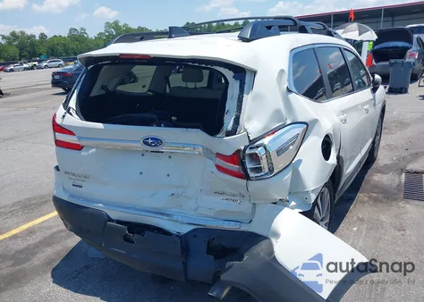 2019 Subaru Ascent Limited z USA, uszkodzony, nr VIN 4S4WMALD0K3476457